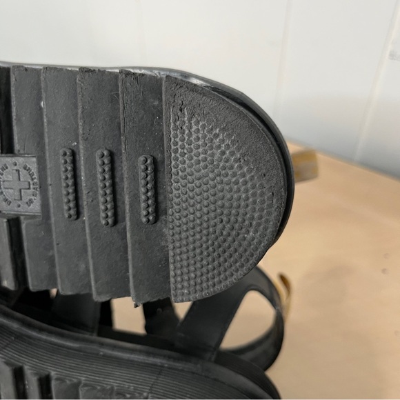 Dr. Martens Black Vegan Blaire Women's Felix Gladiator Sandals Women's 7 - Picture 7 of 11